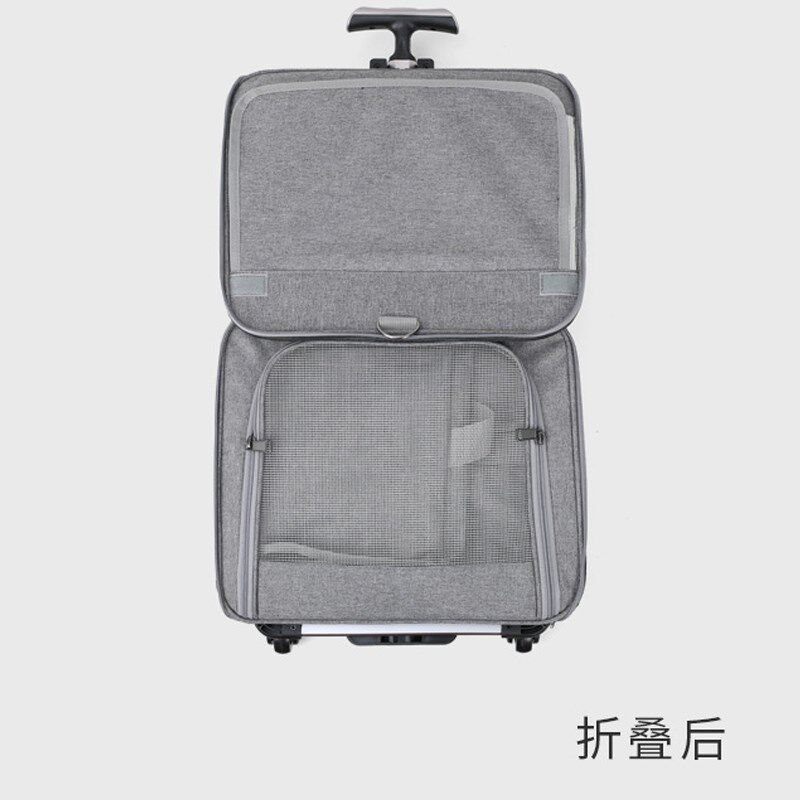 狗狗拉杆包宠物推车两只猫咪外出便携旅行可折叠拆卸加大号装40斤