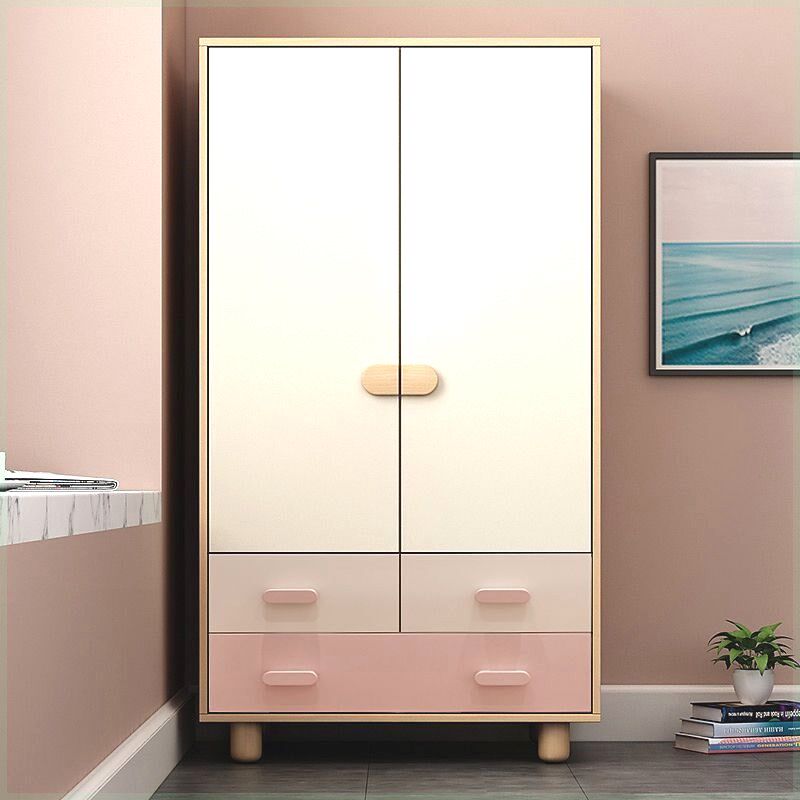 儿童小型衣柜宝宝衣柜儿童衣柜家用卧室收纳柜小T房间矮开放式小