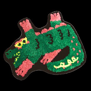 可爱卡通加厚浴室吸水毛绒地垫卫生间脚垫防滑毛毯客厅卧室地毯