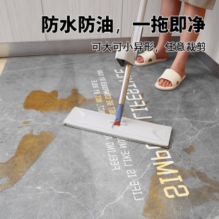 满铺厨房地垫防滑防油可擦免洗pvc防水垫子厨房地垫耐脏脚垫