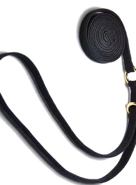 狗扁绳002新款黄色比赛控制P链训犬狗链金毛萨摩边牧大中型犬项圈