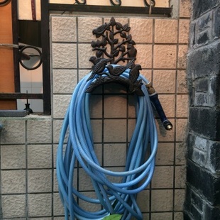特价 复古铸铁铁艺小鸟花园水管架园艺架类庭院家居壁饰 经典 欧式