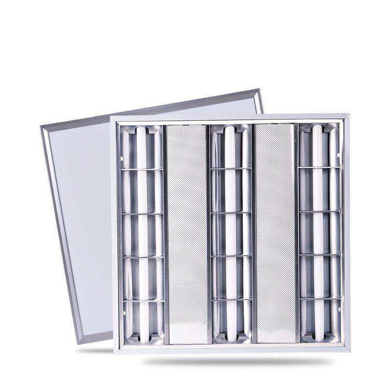 LED格栅灯平板灯600*600支架灯嵌入式集成吊顶办公室灯具t5t8灯管,家装灯饰光源,平板灯/面板灯,淘宝优惠券,粉丝福利购,淘宝优惠卷