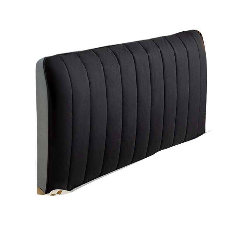 床头套罩简约纯色卧室靠背床头保护套四季通用全包式加厚防尘套罩