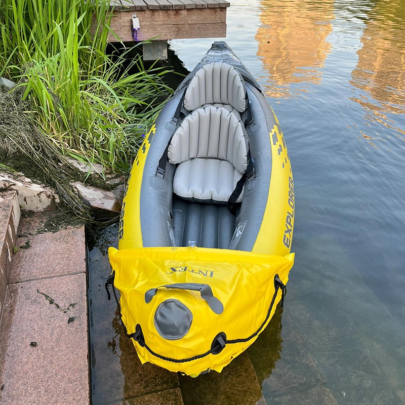 【趣味香蕉造型】皮划艇充气船橡皮艇加厚钓鱼船加大橡皮船双人