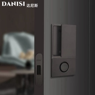 “销量200+”AGB单面锁隐形门锁内嵌式平面锁卧室门平开移门锁