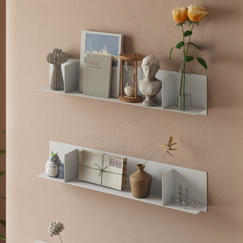 铁艺壁挂墙上置物架客厅沙发展示隔板餐厅墙面搁板挂墙书架装饰架