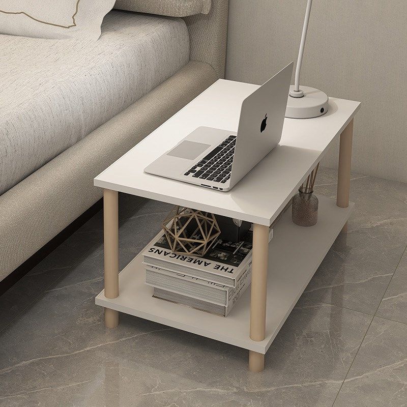 客厅收纳架多层置物架沙发落地实木架子储物架多功能原木支架层架