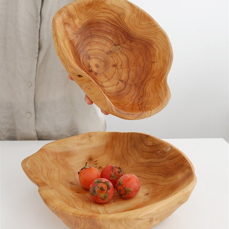 实木果盘客厅水果零食干果盘根雕木质碗大号木盆装饰收纳摆件托盘,餐饮具,果盆/果盘/果篮,淘宝优惠券,粉丝福利购,淘宝优惠卷