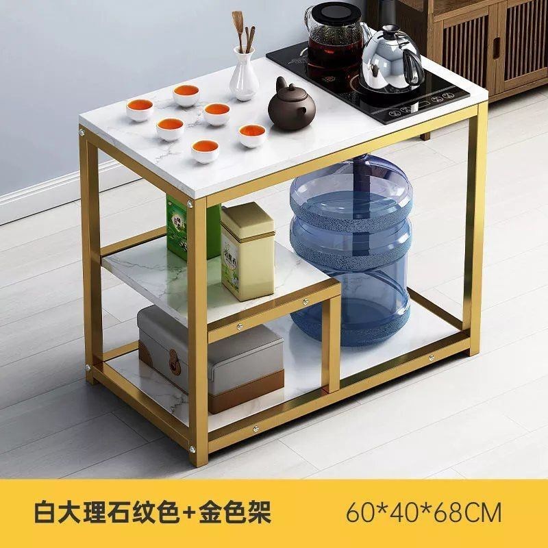 茶水柜带轮可移动小型边几小桌子茶几茶台边柜泡茶桌沙发旁小茶车