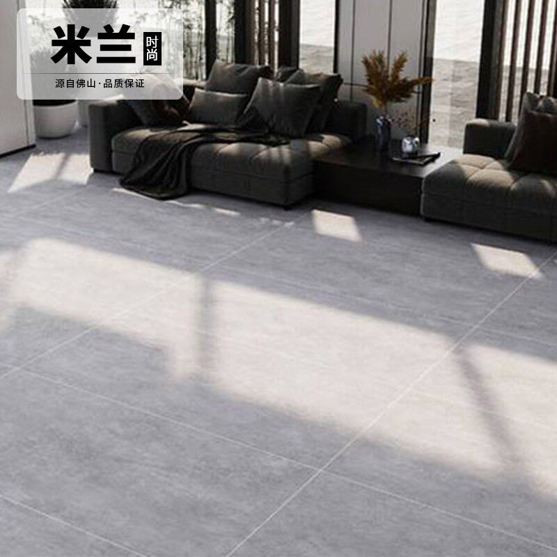 灰色哑光900X1800大板客厅地砖卫生间厨房墙砖通体大理石瓷砖