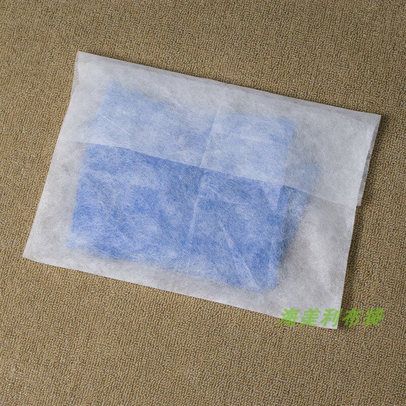 薄款无纺布袋防尘袋收纳袋透气可折叠文胸内衣内包装袋超薄服装袋