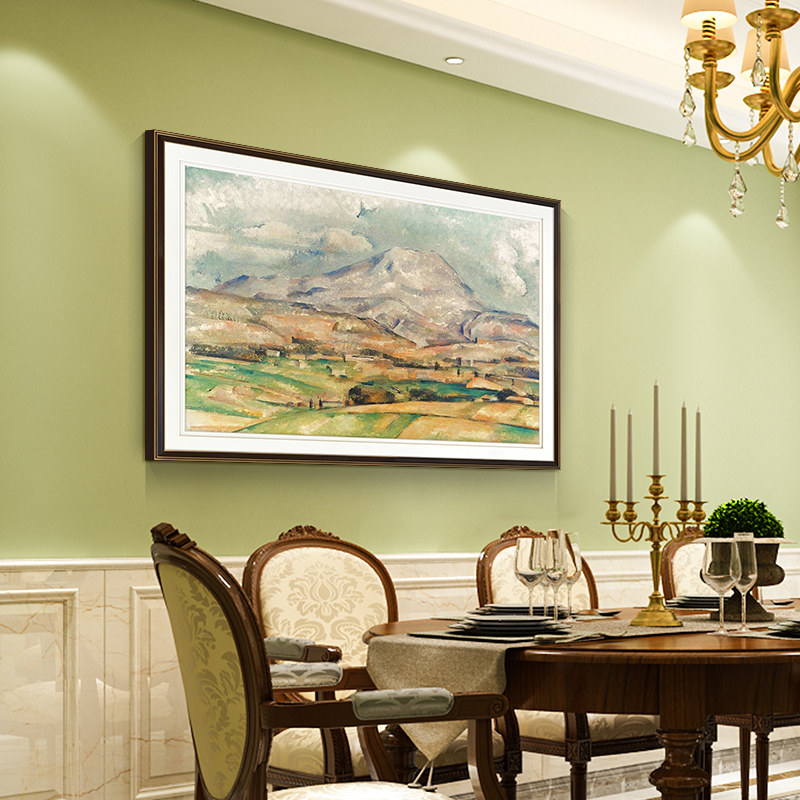 美式乡村装饰画客厅挂画餐厅卧室玄关过道墙画欧式床头壁画风景