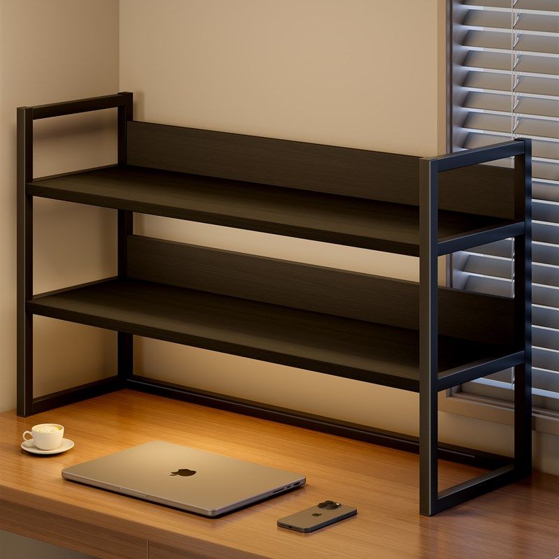 桌面书架桌上置物架立式多层书桌收纳整理办公室铁艺简易储物架子,收纳整理,书桌收纳置物架,淘宝优惠券,粉丝福利购,淘宝优惠卷