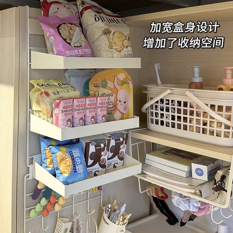 宿舍床头挂篮大学生置物架下铺挂架上下床寝室神器收纳架墙上好物