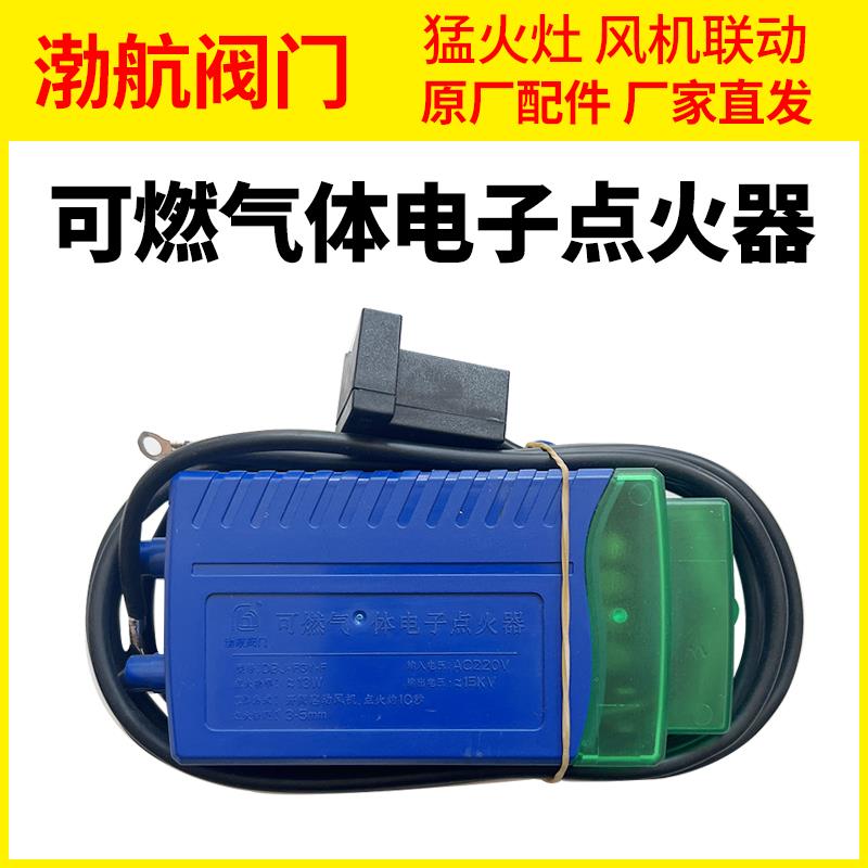 燃气灶商用猛火灶点火器脉冲控制器电子打火熄火保护装置风机联动