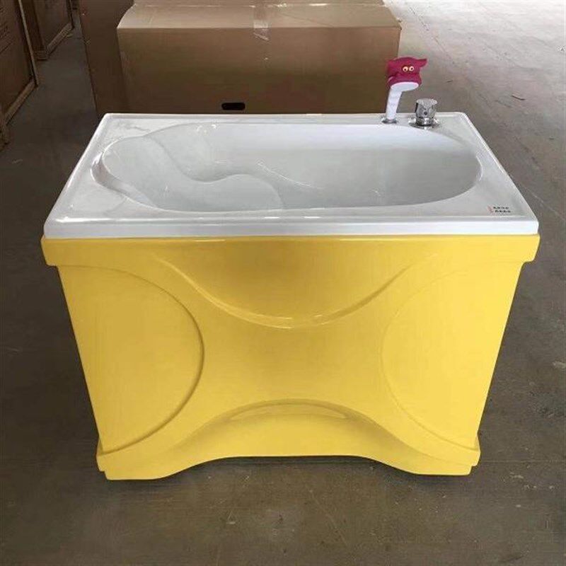 压克力婴儿洗澡池儿童浴盆母婴店游泳池宝宝M游泳馆商用一体淋浴