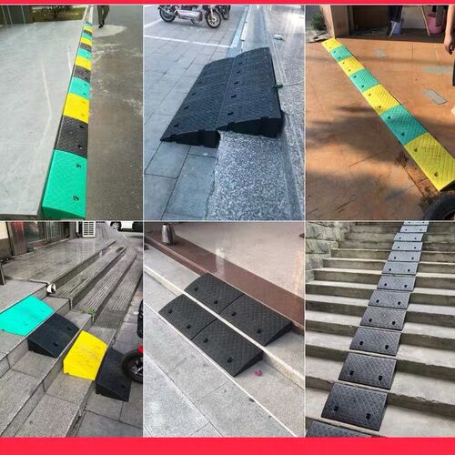 塑料斜坡垫台阶垫k门槛垫路沿坡汽车上坡爬坡马路牙子减速带斜坡g