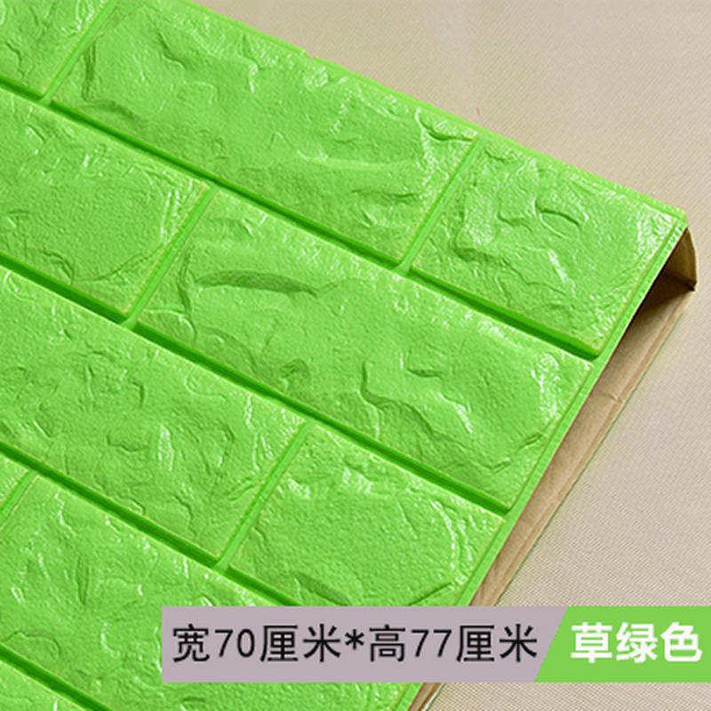 新品墙8纸防水防潮防霉自粘贴纸墙纸泡沫砖纹防水防潮壁纸客家用
