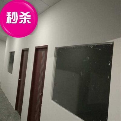 石膏板家装厂房轻钢龙骨q隔断厂房 隔墙办公室吊顶l造型灯槽包工
