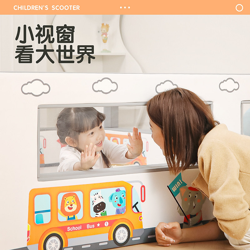 宝宝软包围栏防护栏婴儿地上爬行学步栅栏室内家用爬垫儿童安全栏