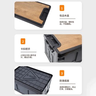 收纳箱整理箱家用大容量超大折叠储物收纳神器户外车载塑料后备箱