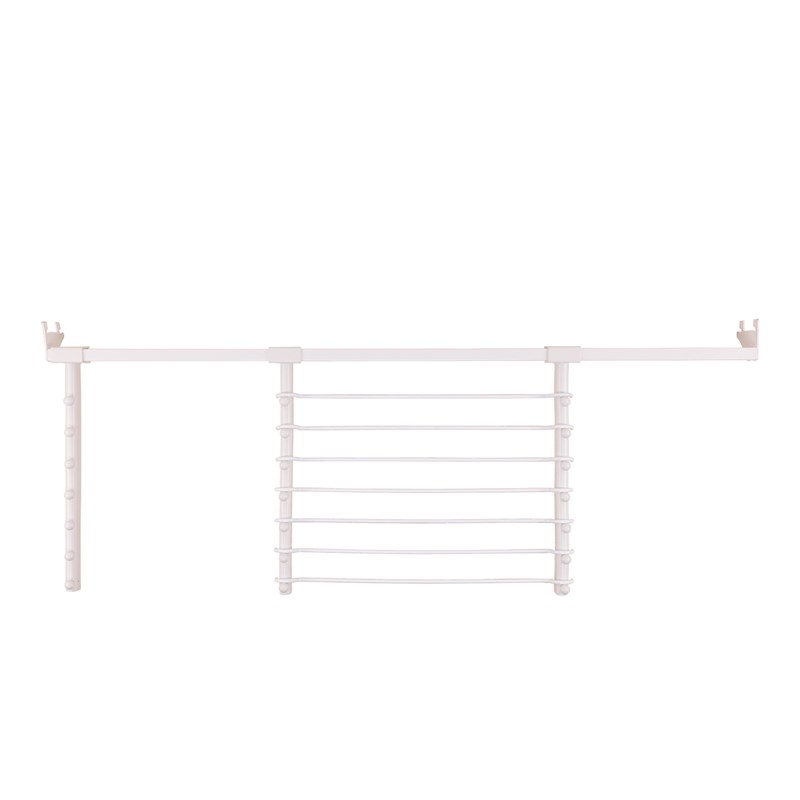 衣帽横梁普通横梁裤架搭配货架使用挂钩挂篮置物架横杆配件固定架
