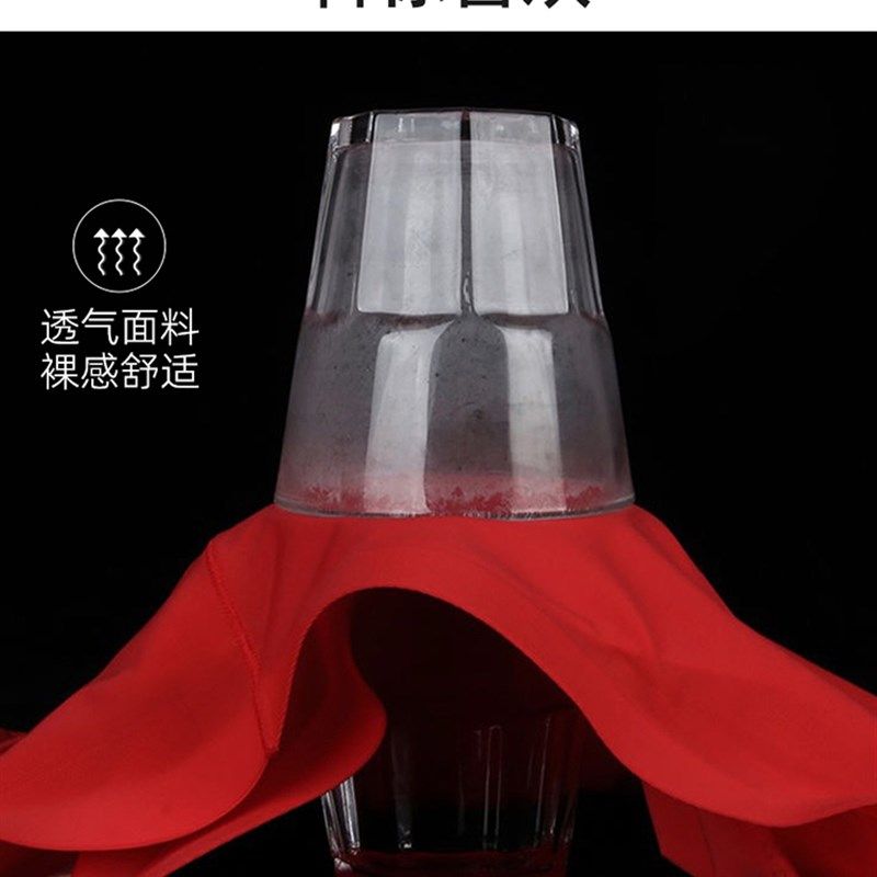 红色内衣套装孕妇新婚低腰内裤结婚新娘新郎情侣男女士无痕内衣罩