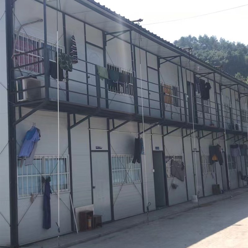 浙江金华移动板房集装箱活动房宿舍办公室厂房隔墙板住人集装箱