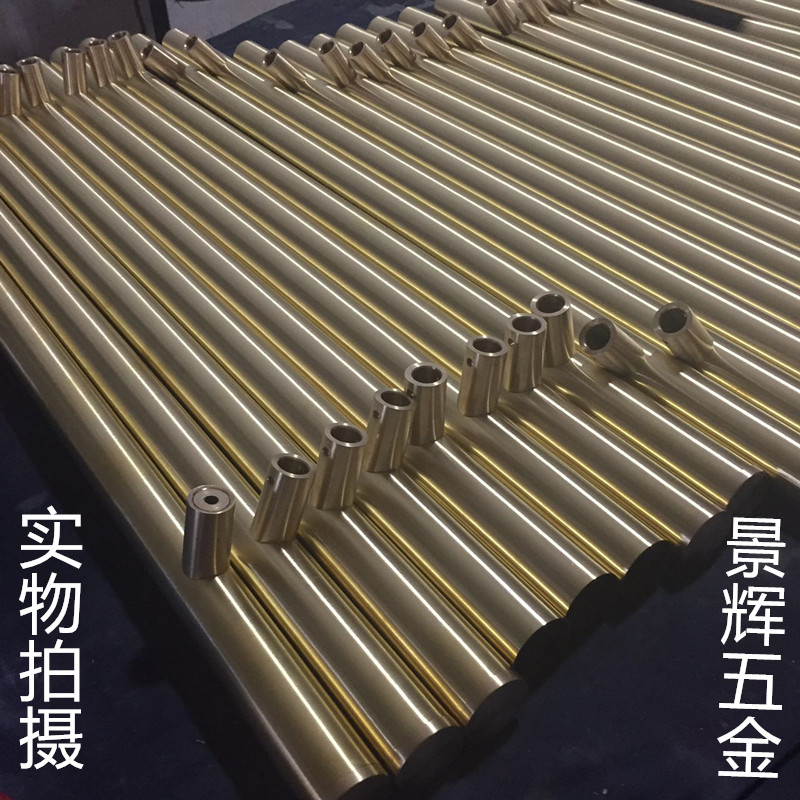 中式 大门拉手 k纯铜圆管拉手 玻璃门拉手 木门把手 现代大拉手