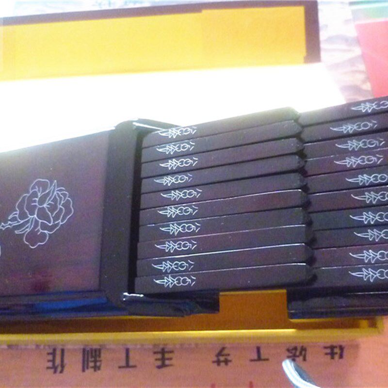 潍坊欣荣红木嵌银筷子 特色手工艺 礼品