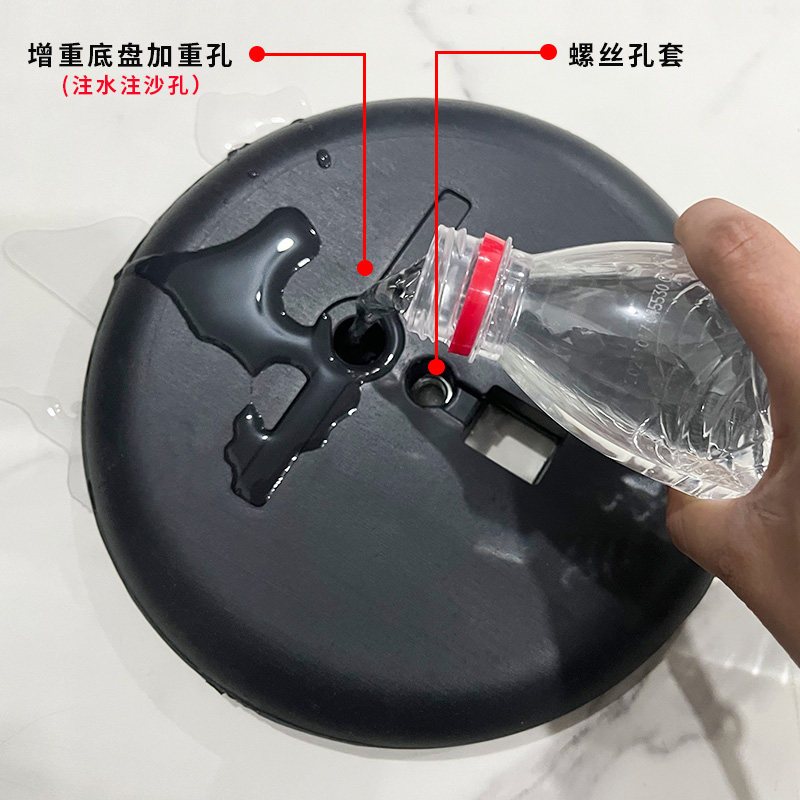 速发立式支架区域牌伸缩架子不锈钢a4立牌指示牌仓库生产车间落地