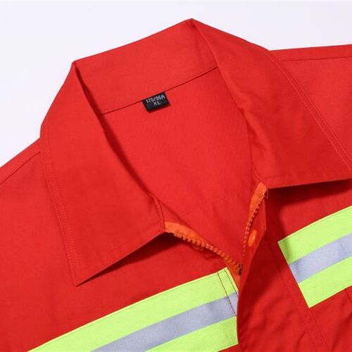 环卫园林工作服男夏套装劳保服工程服制服薄款长袖定制印字印logo