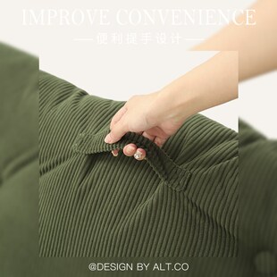 榻榻米无床头软包大靠背垫2024新款沙发靠枕卧室床上单人护腰靠垫