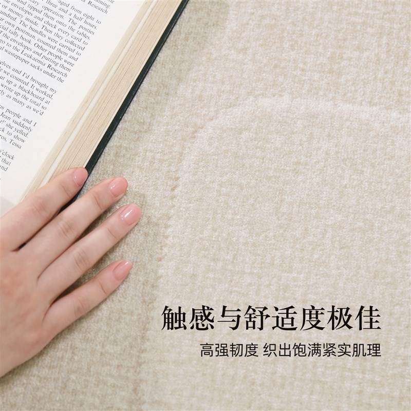 圆形地毯垫法式客厅免打理沙发地垫卧室书房隔音家用衣帽间椅子垫