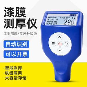 果欧漆膜仪汽车漆面检测仪铁粉腻子镀锌层测漆仪涂层测厚仪