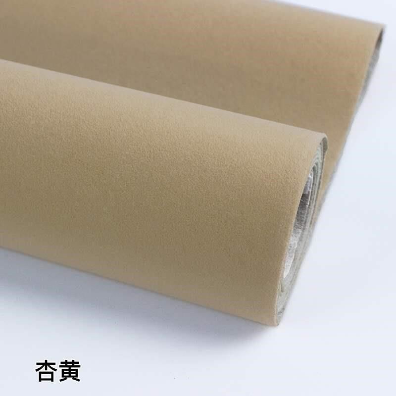 黑色背胶绒布汽车不干胶植绒布摄影吸光柜台展示道具自粘绒布