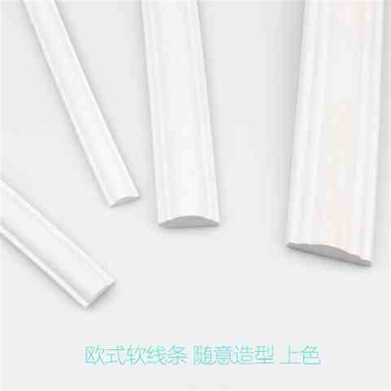 新款欧式pvc软装饰线背景墙边框相框镜框封边石膏线条吊顶窗套pu