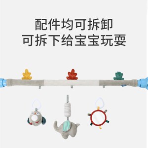 新生婴儿玩具床铃床挂悬挂式0-1岁安抚宝宝益智推车夹挂件风铃0-1