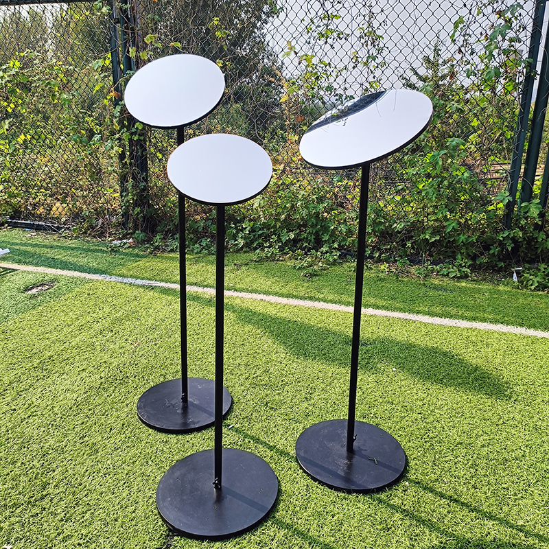 婚庆铁艺镜面路引舞台出场区摆件橱窗装饰幻镜生日布置婚礼道具