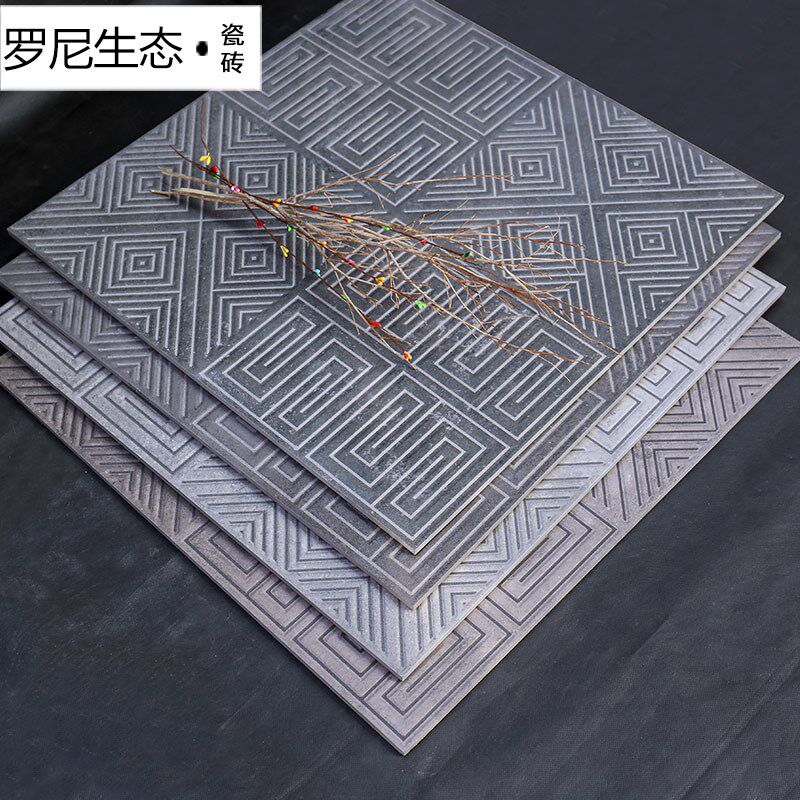 灰色餐厅几何客厅防滑地砖厨水泥砖阳台仿古砖卫迷宫瓷砖通体花砖