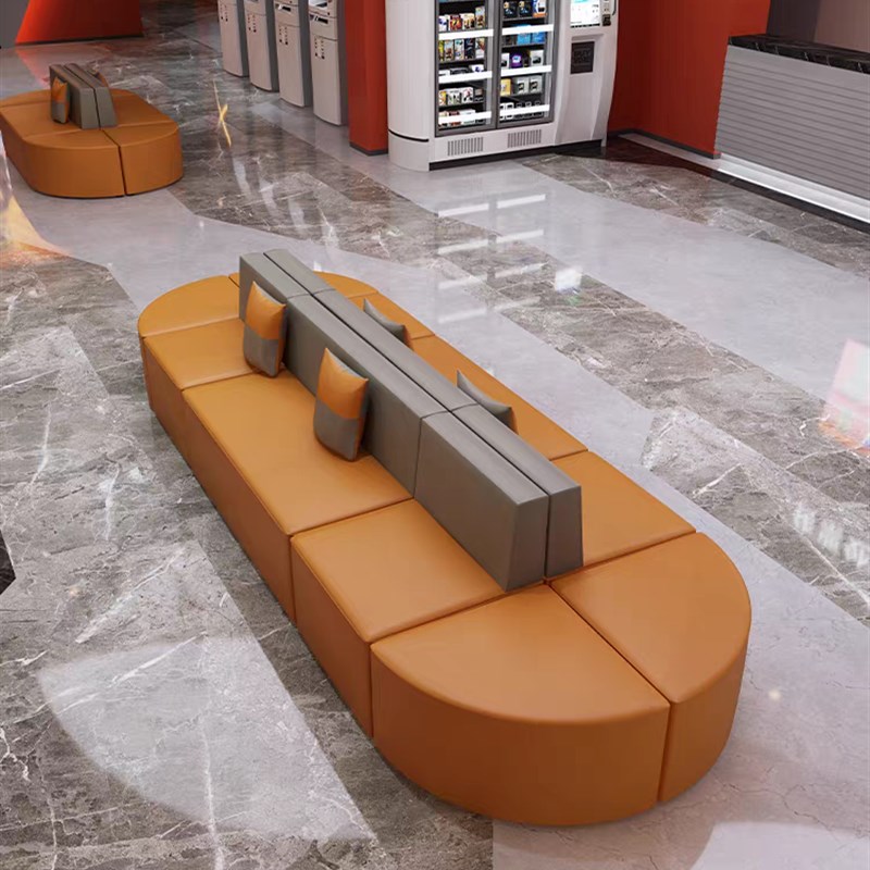 创意组合办e公室幼儿园培训机构阅览室商场休闲休息区接待异形沙