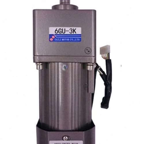 250W调速电机三相220V和三相380V带齿轮减速箱6GU-3K到200K