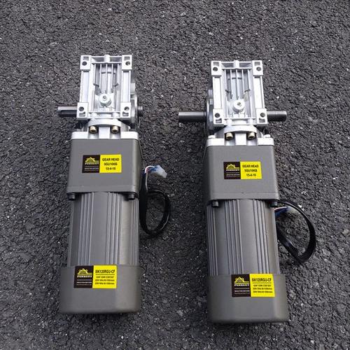 120W电机配RV30/040/050双级减速机90度出轴超低速蜗轮蜗杆带自锁