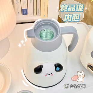家用保温壶大容量水壶开水瓶学生宿舍温度显示暖水壶简约可爱女生