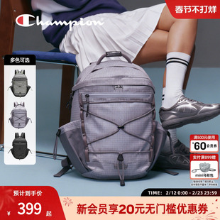 champion冠军26春夏新款漫野伞兵包莫兰迪色户外尼龙双肩背包男女