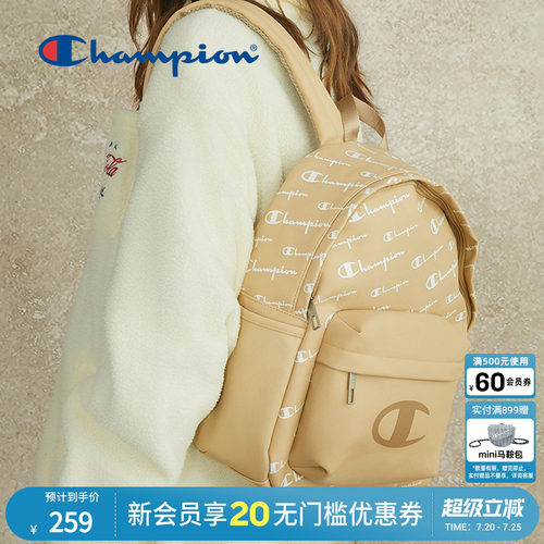 champion冠军老花双肩包