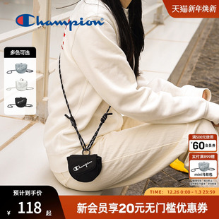 饰 迷你马鞍包斜挎包耳机包女可爱包挂装 champion冠军26春季 新款