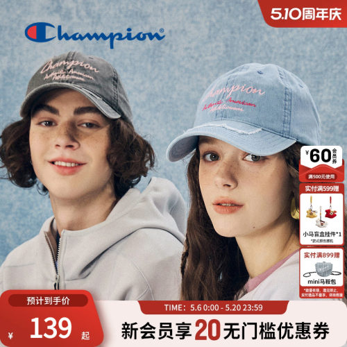 champion冠军复古牛仔棒球帽