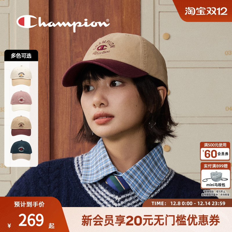 champion冠军校队棒球帽